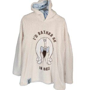 NWOT Disney Eyeore Fuzzy Hoodie